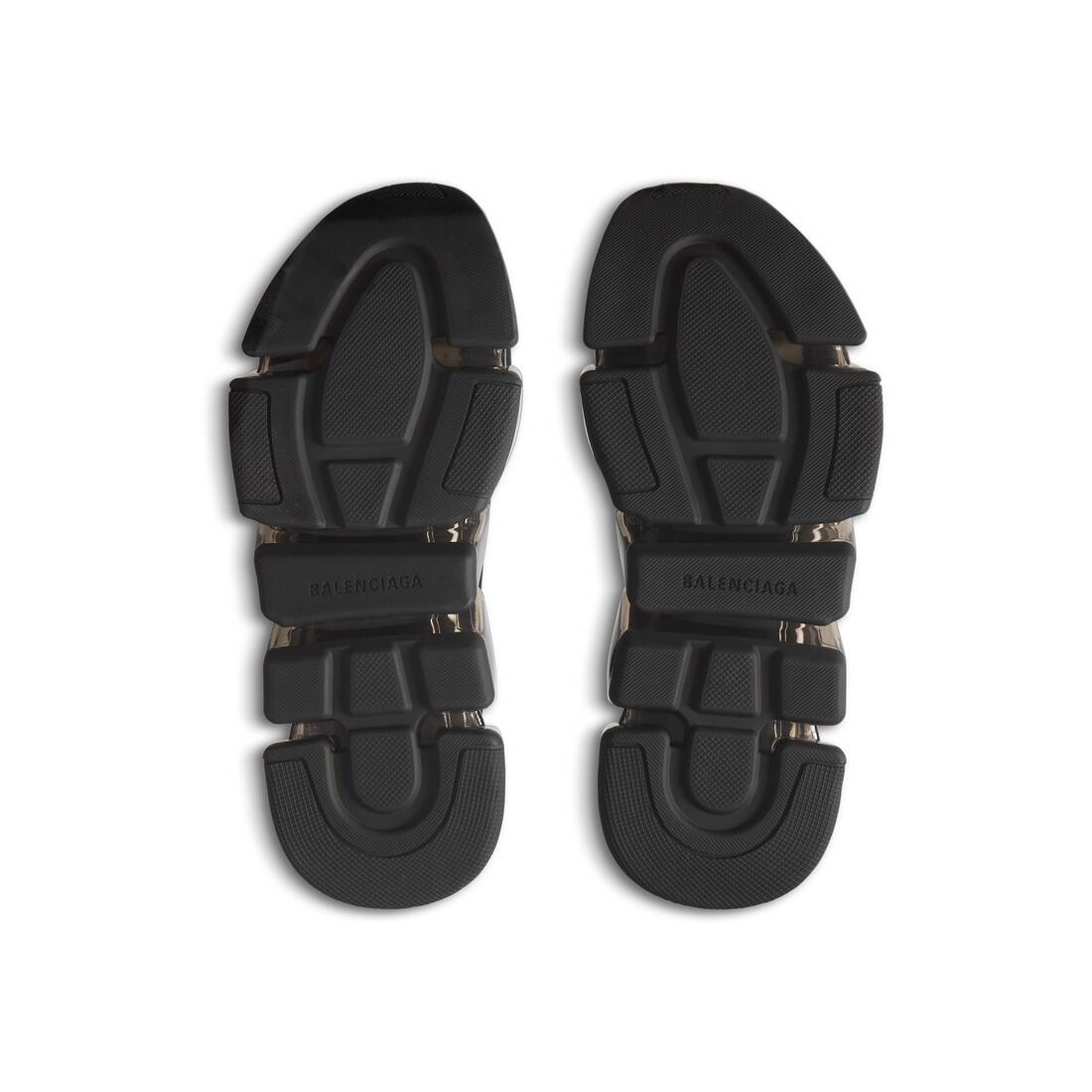 Men’s Speed 2.0 Full Clear Sole Recycled Knit Sneaker  in Black - Image 7